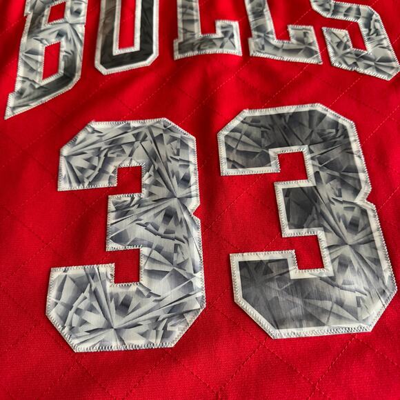 Mitchell & Ness Scottie Pippen NBA Chicago Bulls 75th HWC Swingman Jersey Sz M - Picture 4 of 11